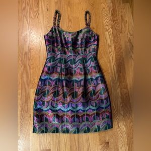 WORN ONCE Rebecca Vallance Tatiana Scoop Mini Dress